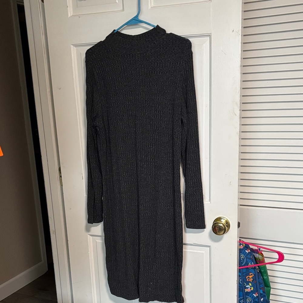 dip Black Ribbed Knit Sweater - Picture 2 of 6